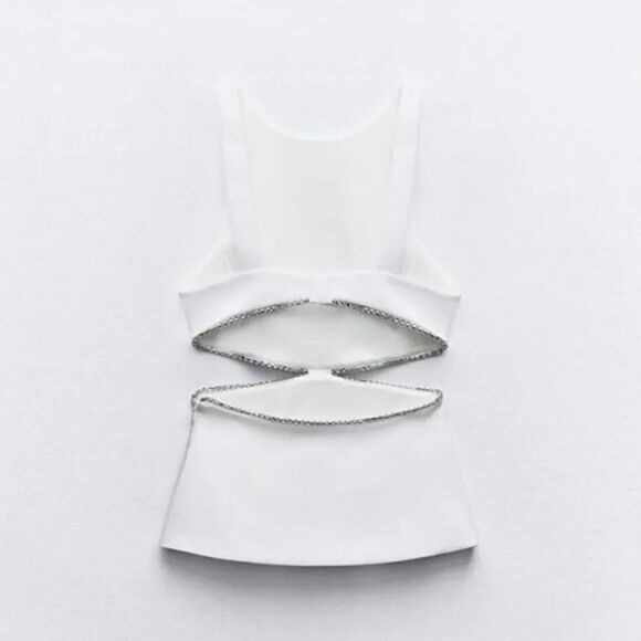 ZARA JEWEL‎ CUT OUT TOP - Picture 9 of 11